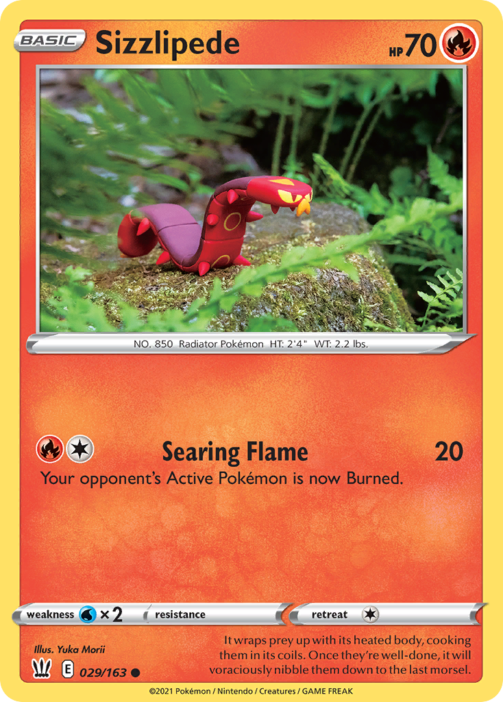 Sizzlipede · Battle Styles (SWSH5) #29