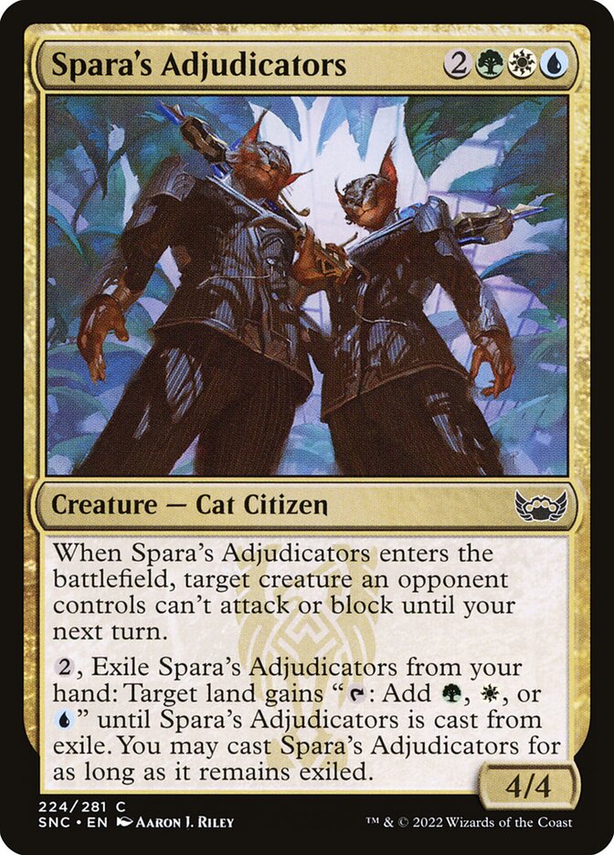 Spara's Adjudicators · Streets of New Capenna (SNC) #224