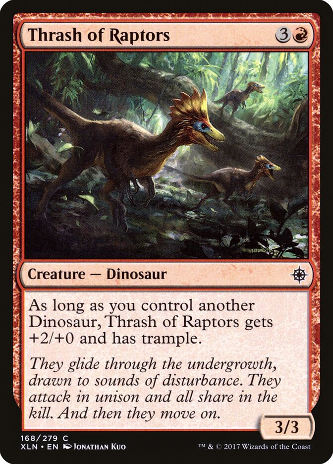 Thrash of Raptors · Ixalan (XLN) #168