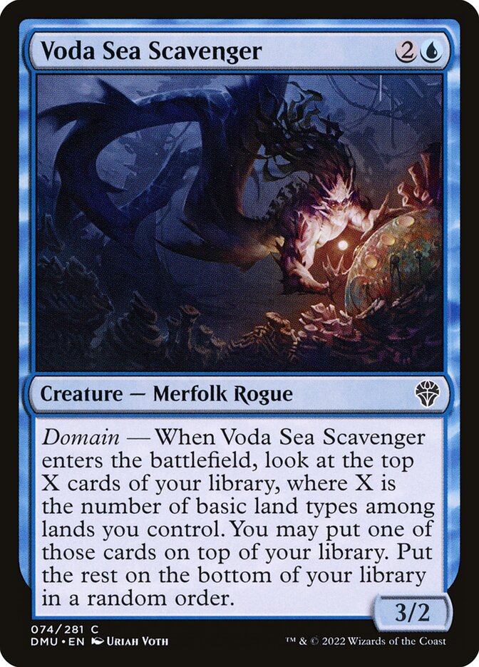 Voda Sea Scavenger · Dominaria United (DMU) #74