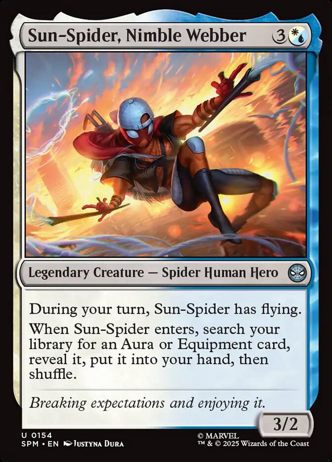 Sun-Spider, Nimble Webber · Marvel's Spider-Man (SPM) #154