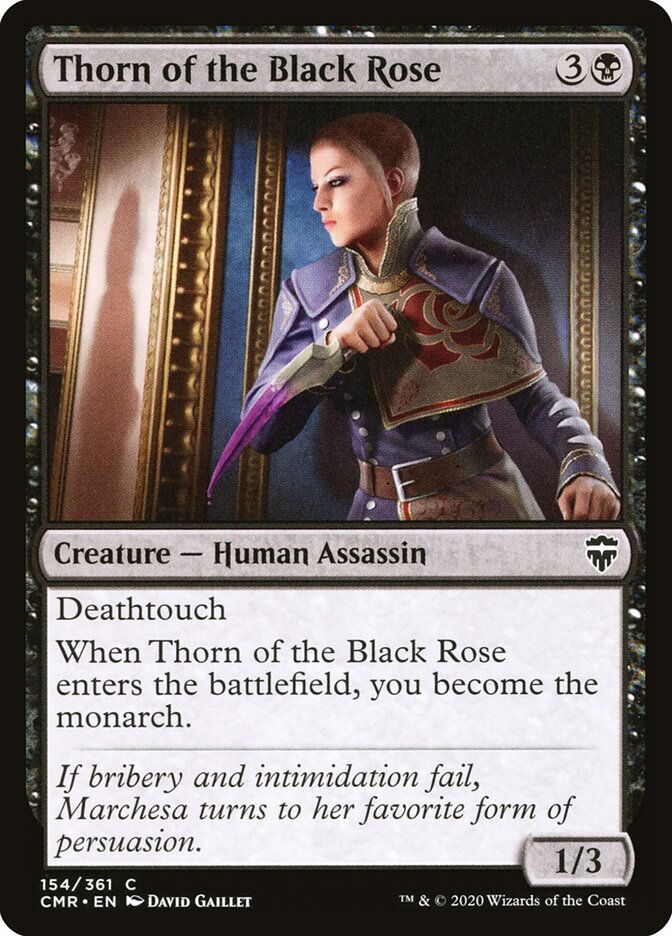 Thorn of the Black Rose · Commander Legends (CMR) #154