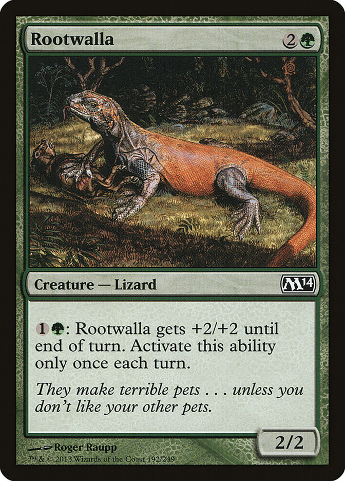 Rootwalla · Magic 2014 (M14) #192