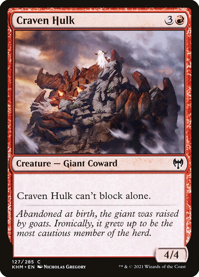 Craven Hulk · Kaldheim (KHM) #127