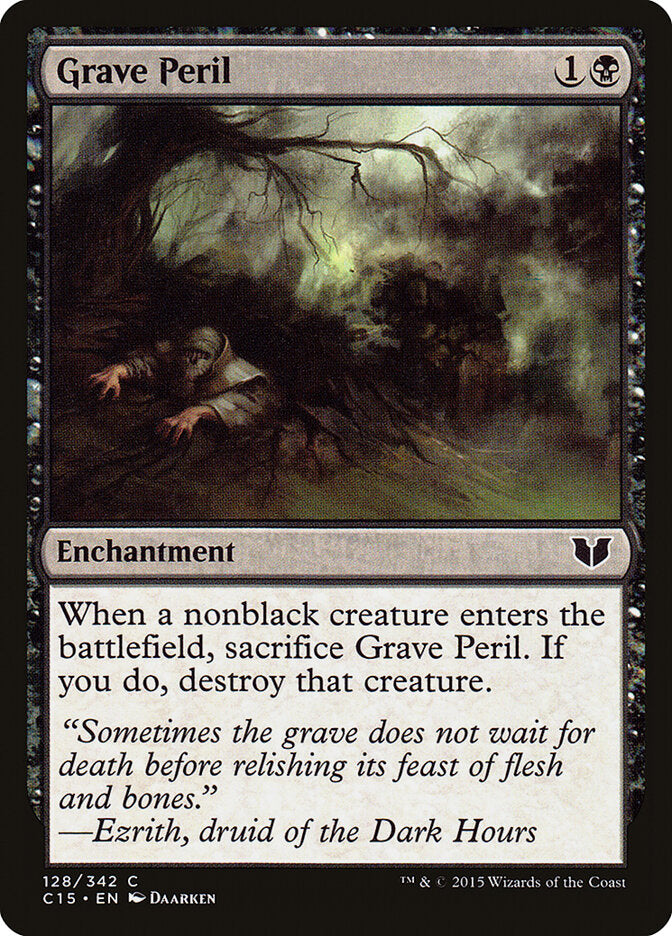 Grave Peril · Commander 2015 (C15) #128