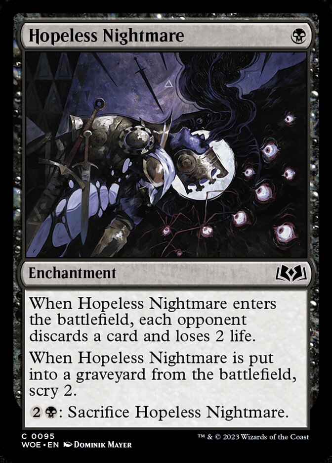 Hopeless Nightmare · Wilds of Eldraine (WOE) #95