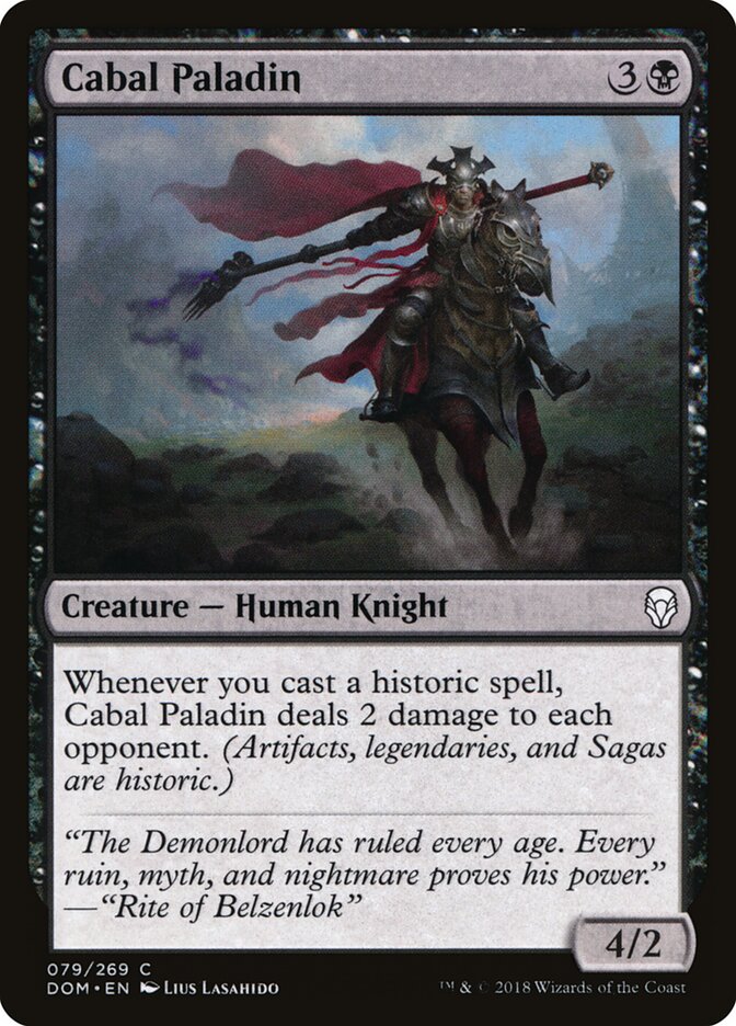 Cabal Paladin · Dominaria (DOM) #79