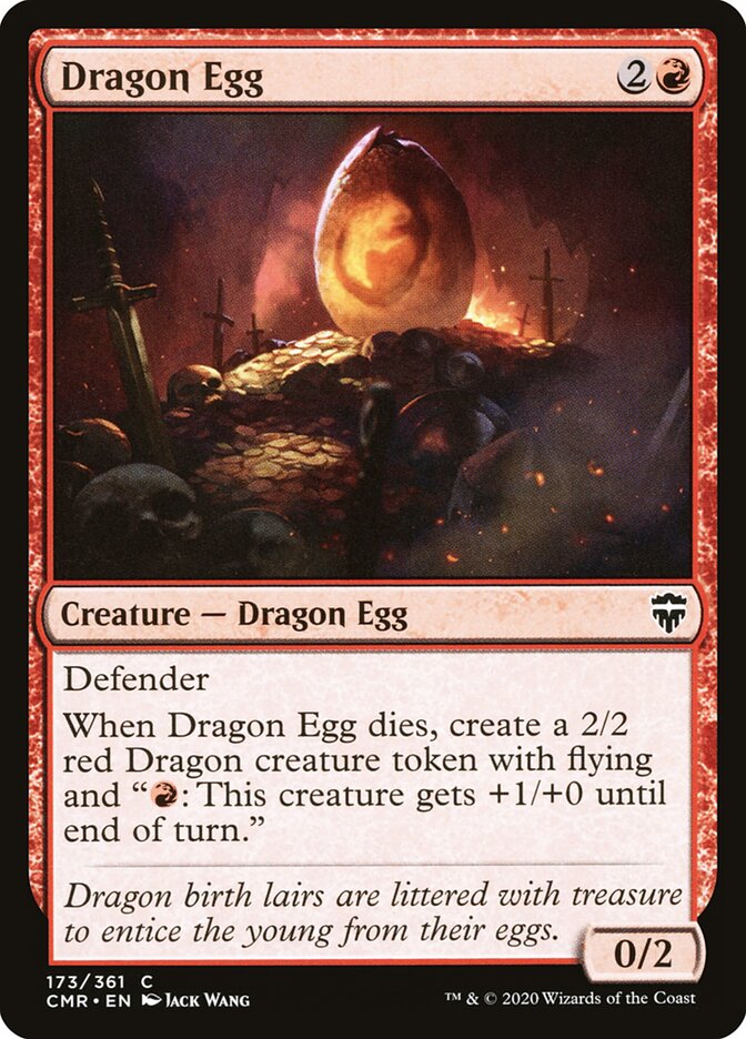 Dragon Egg · Commander Legends (CMR) #173