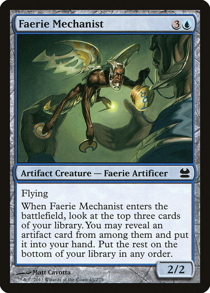 Faerie Mechanist · Modern Masters (MMA) #45