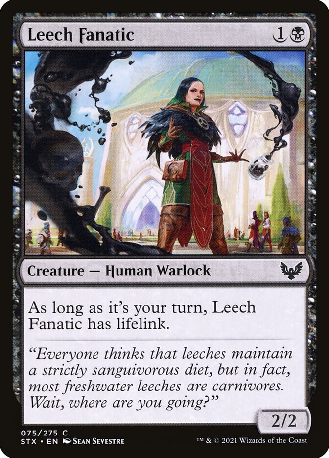 Leech Fanatic · Strixhaven: School of Mages (STX) #75