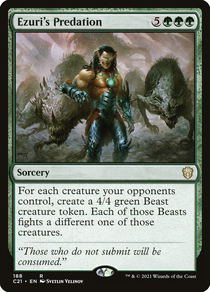 Ezuri's Predation · Commander 2021 (C21) #188