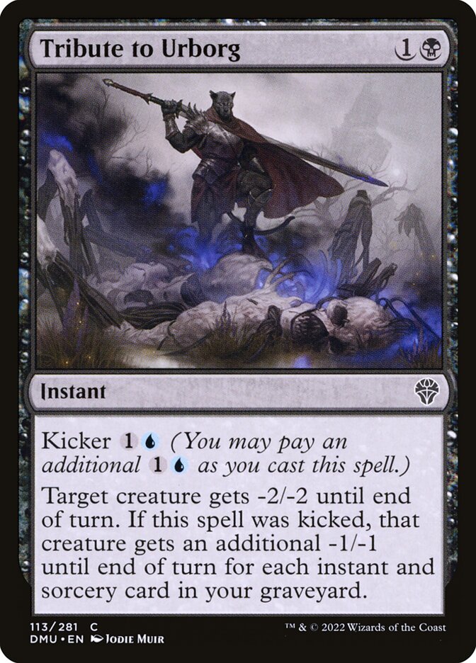 Tribute to Urborg · Dominaria United (DMU) #113