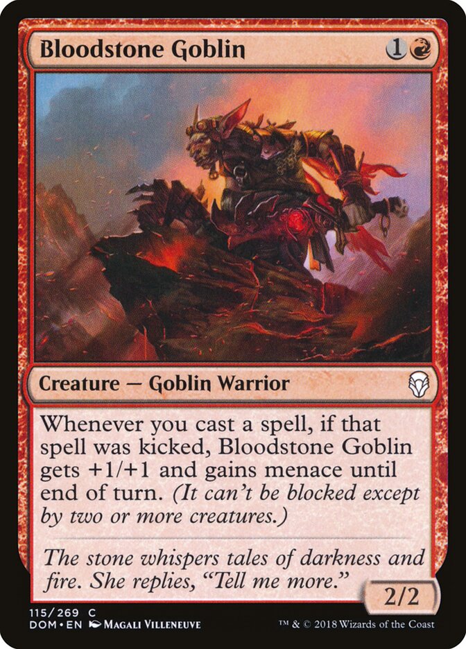 Bloodstone Goblin · Dominaria (DOM) #115