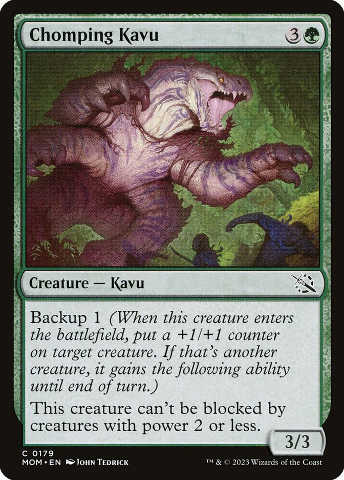 Chomping Kavu · March of the Machine (MOM) #179