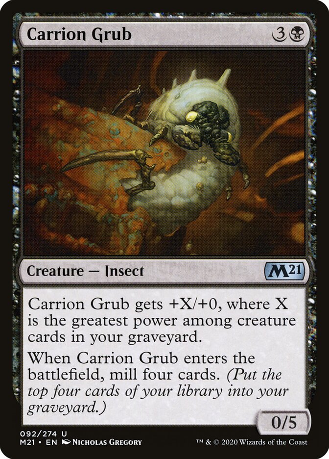 Carrion Grub · Core Set 2021 (M21) #92