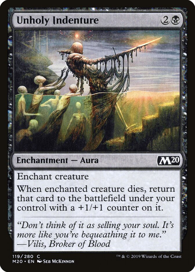 Unholy Indenture · Core Set 2020 (M20) #119