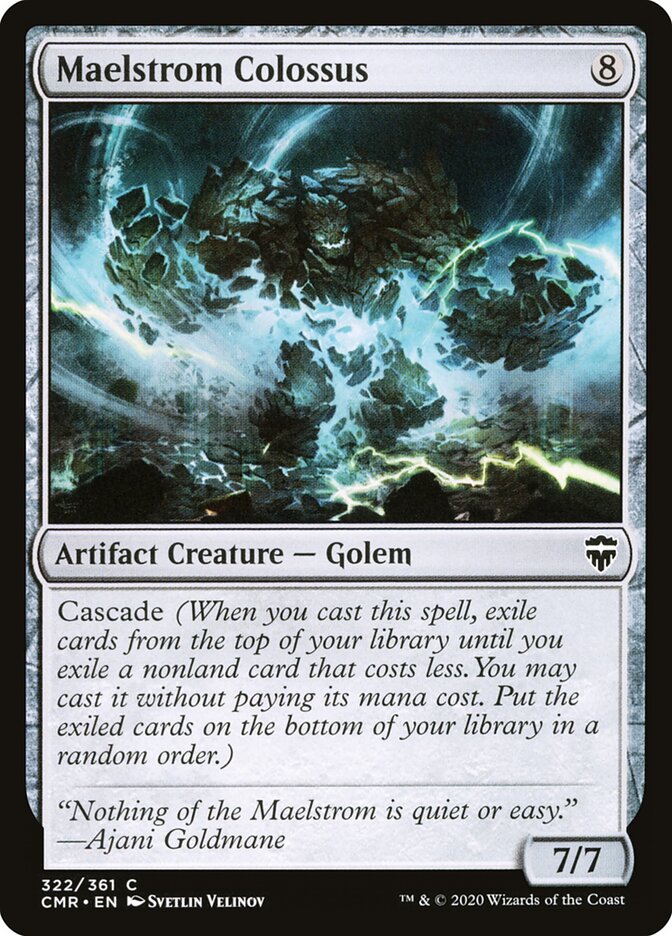 Maelstrom Colossus · Commander Legends (CMR) #322