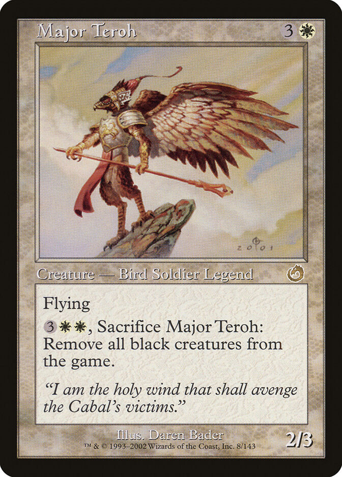 Major Teroh · Torment (TOR) #8