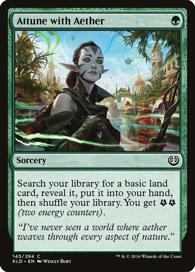 Attune with Aether · Kaladesh (KLD) #145