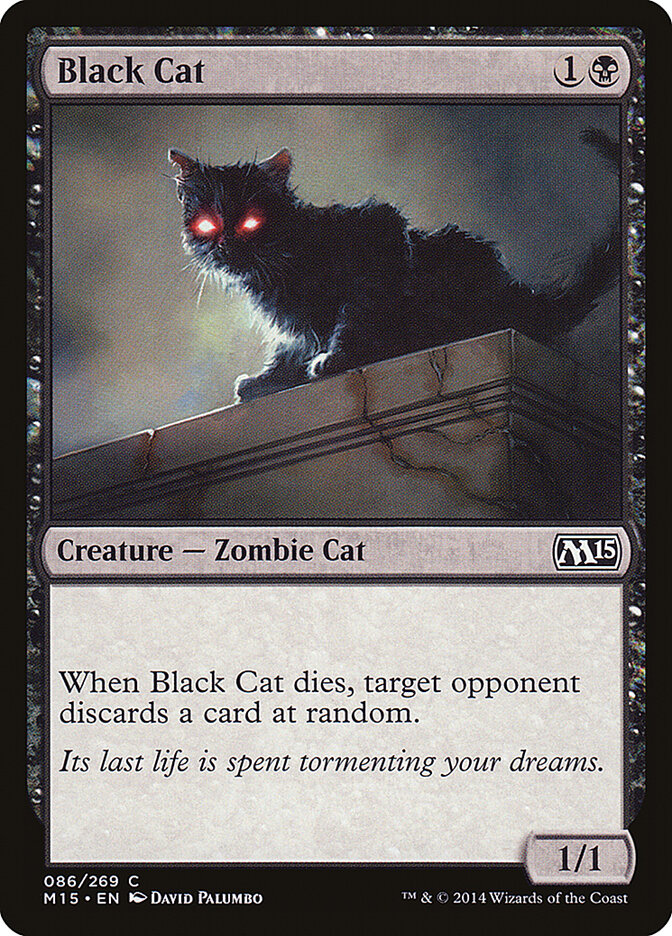 Black Cat · Magic 2015 (M15) #86