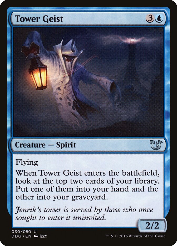 Tower Geist · Duel Decks: Blessed vs. Cursed (DDQ) #30