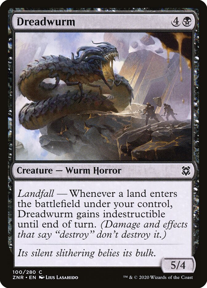 Dreadwurm · Zendikar Rising (ZNR) #100