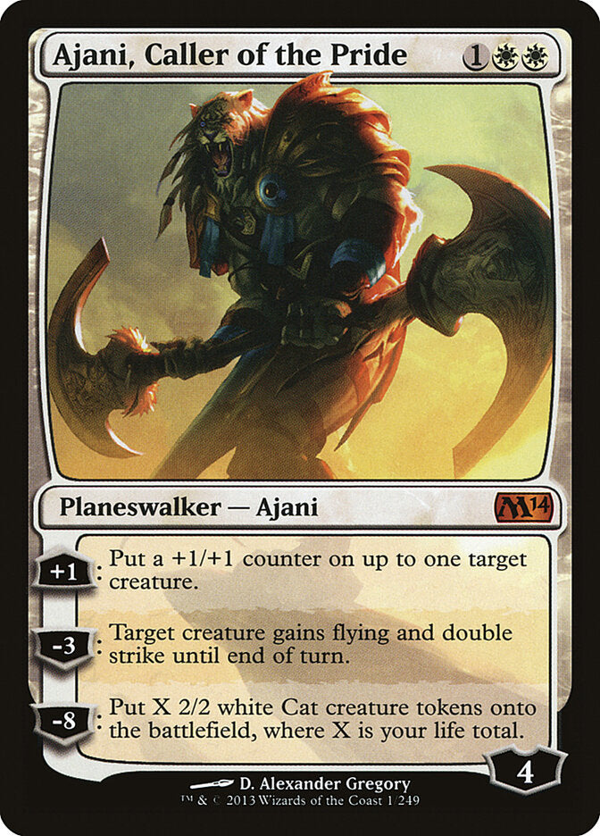 Ajani, Caller of the Pride · Magic 2014 (M14) #1