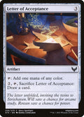 Letter of Acceptance · Strixhaven: School of Mages (STX) #256