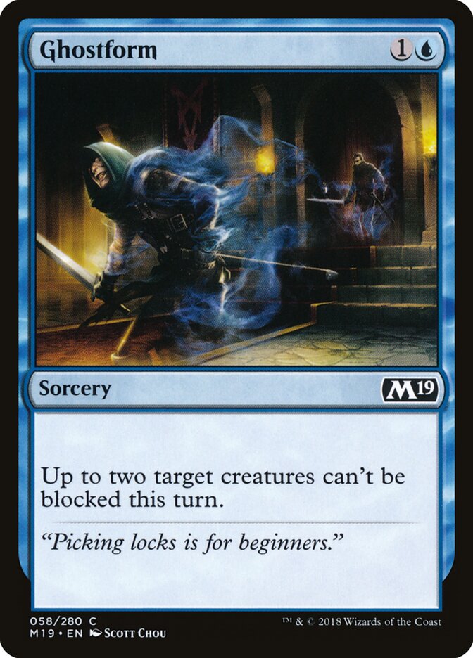 Ghostform · Core Set 2019 (M19) #58