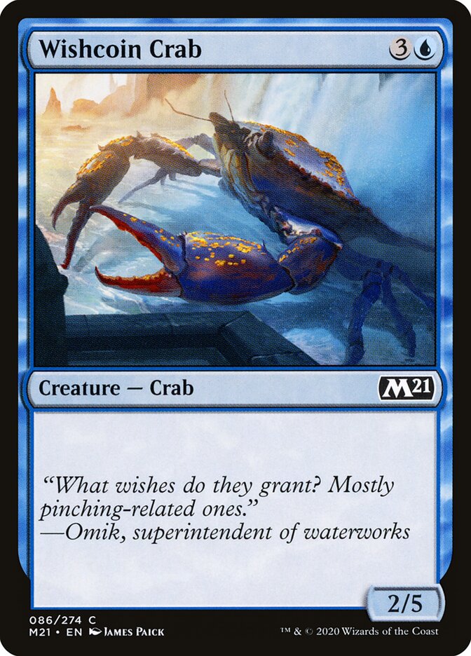 Wishcoin Crab · Core Set 2021 (M21) #86