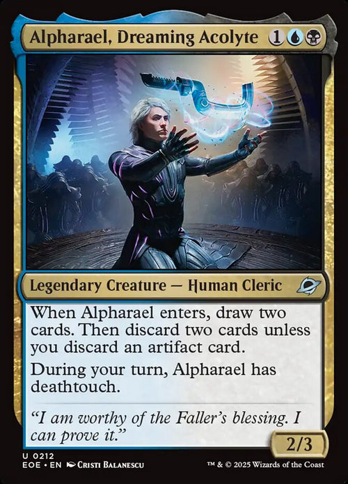 Alpharael, Dreaming Acolyte · Edge of Eternities (EOE) #212