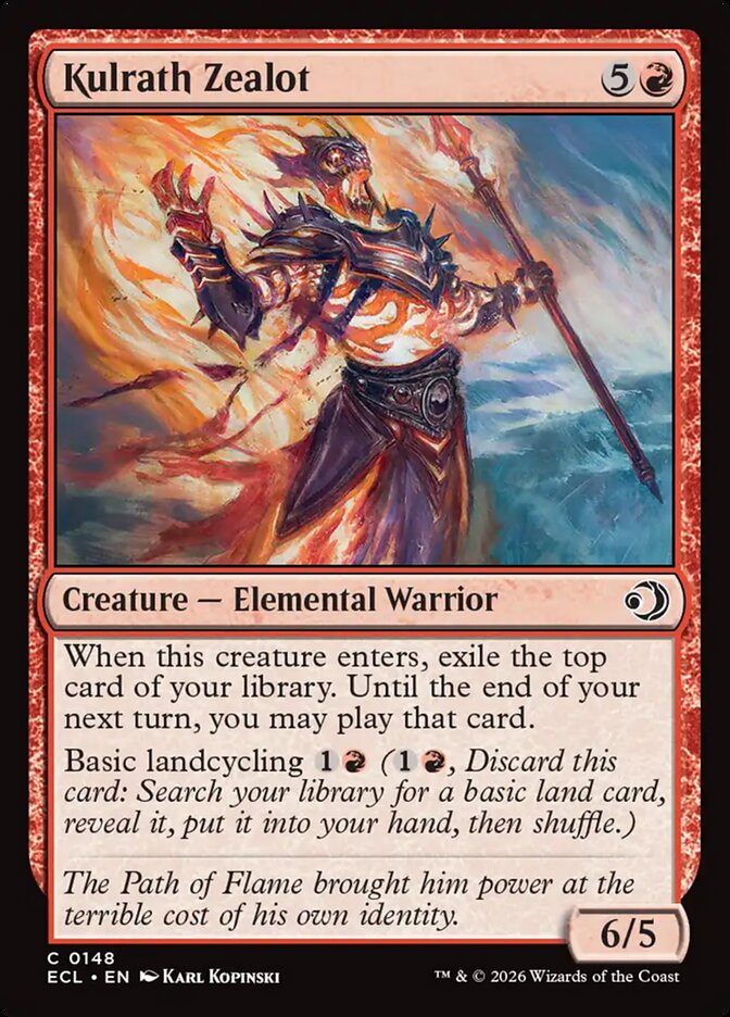 Kulrath Zealot · Lorwyn Eclipsed (ECL) #148