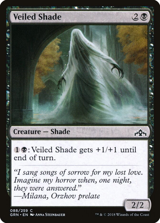 Veiled Shade · Guilds of Ravnica (GRN) #88
