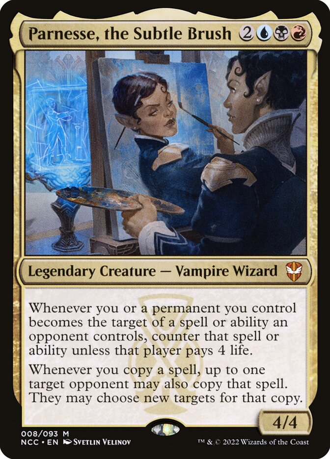 Parnesse, the Subtle Brush · New Capenna Commander (NCC) #8