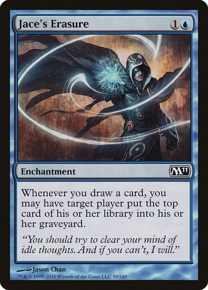Jace's Erasure · Magic 2011 (M11) #59