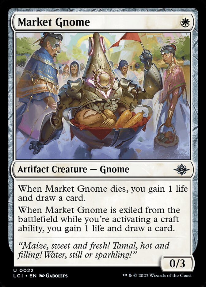 Market Gnome · The Lost Caverns of Ixalan (LCI) #22