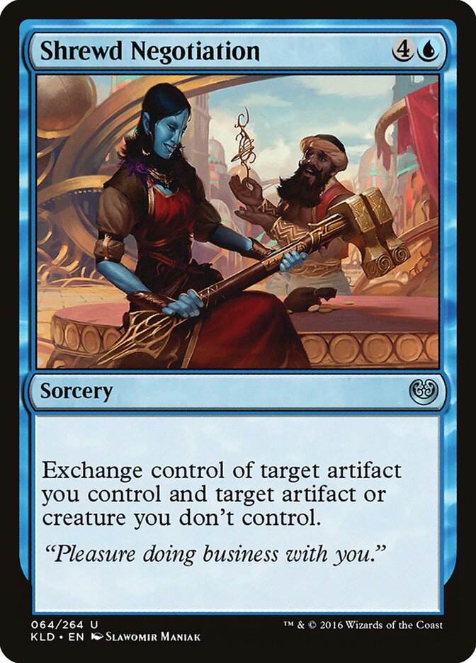 Shrewd Negotiation · Kaladesh (KLD) #64