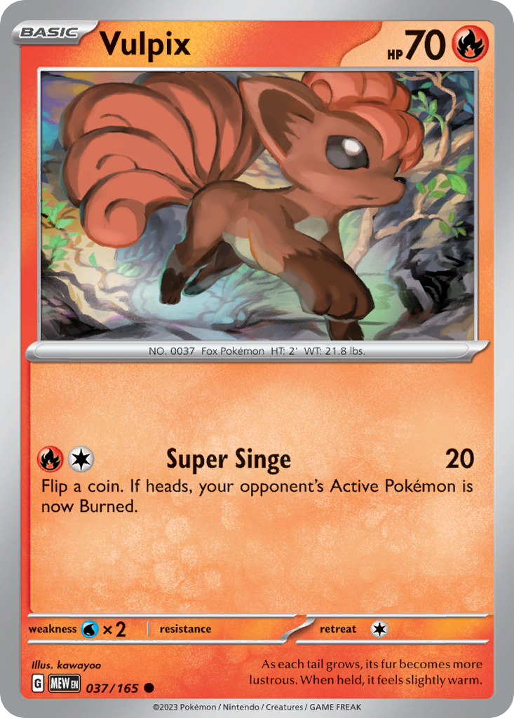 Vulpix · 151 (SV3PT5) #37