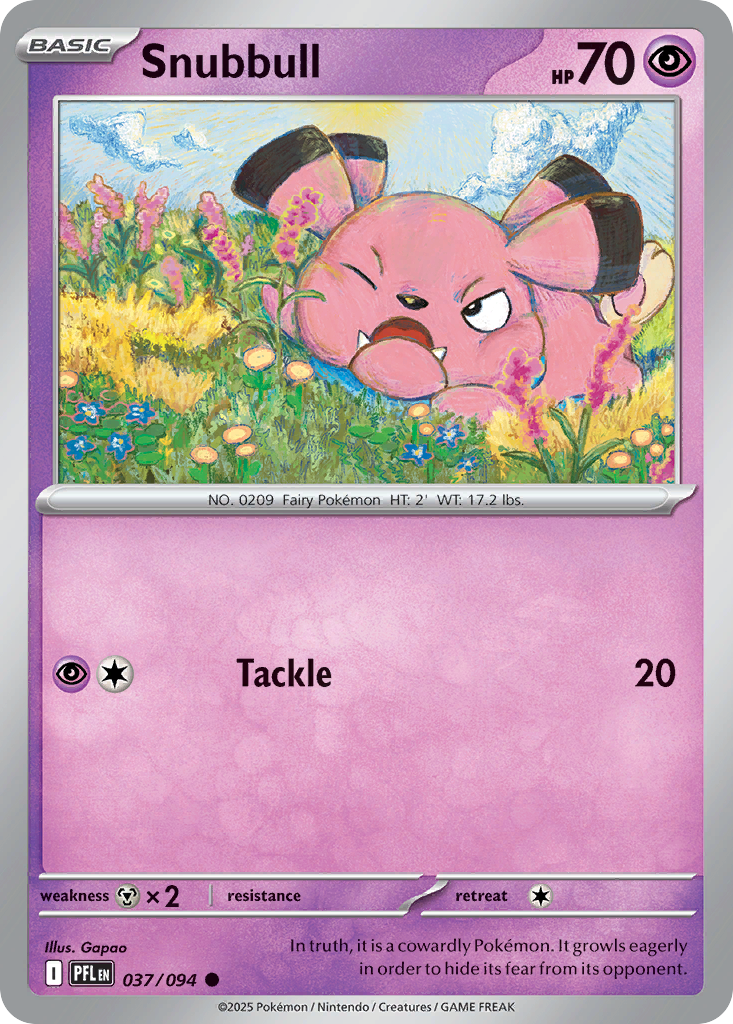 Snubbull · Phantasmal Flames (ME2) #37