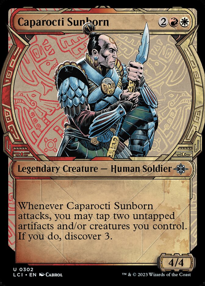 Caparocti Sunborn · The Lost Caverns of Ixalan (LCI) #302 · showcase