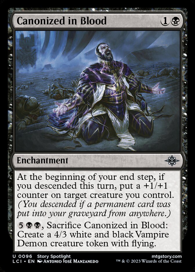 Canonized in Blood · The Lost Caverns of Ixalan (LCI) #96