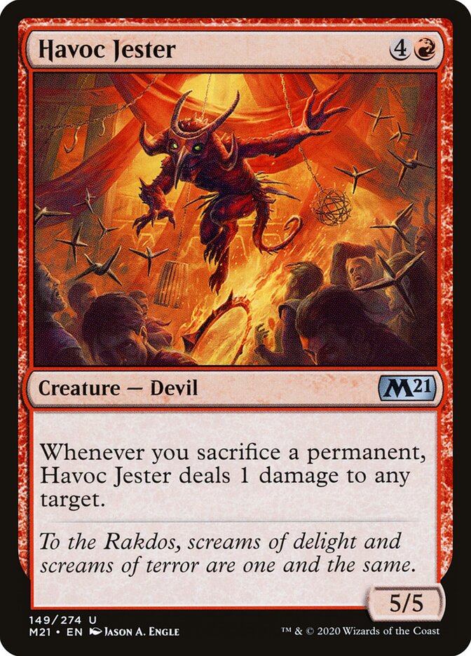 Havoc Jester · Core Set 2021 (M21) #149
