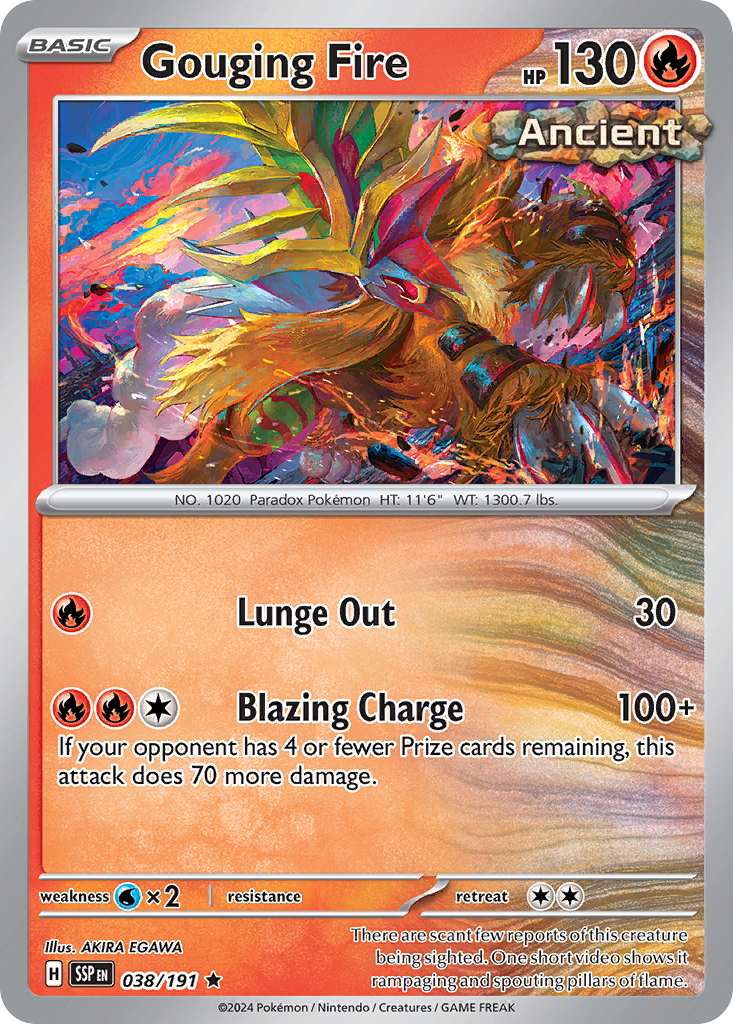 Gouging Fire · Surging Sparks (SV8) #38