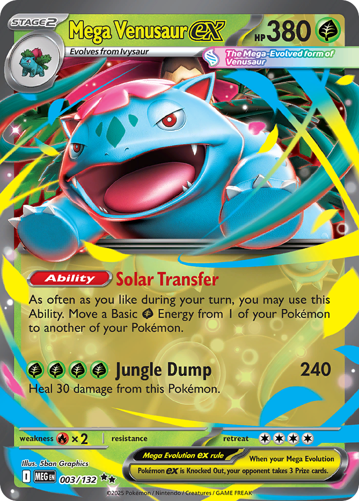 Mega Venusaur ex · Mega Evolution (ME1) #3