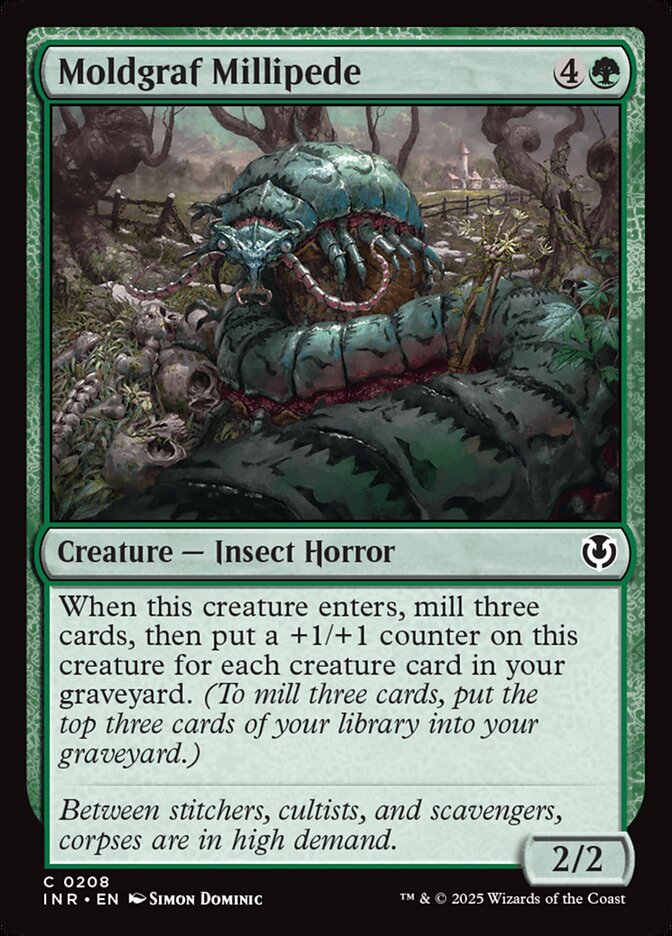 Moldgraf Millipede · Innistrad Remastered (INR) #208