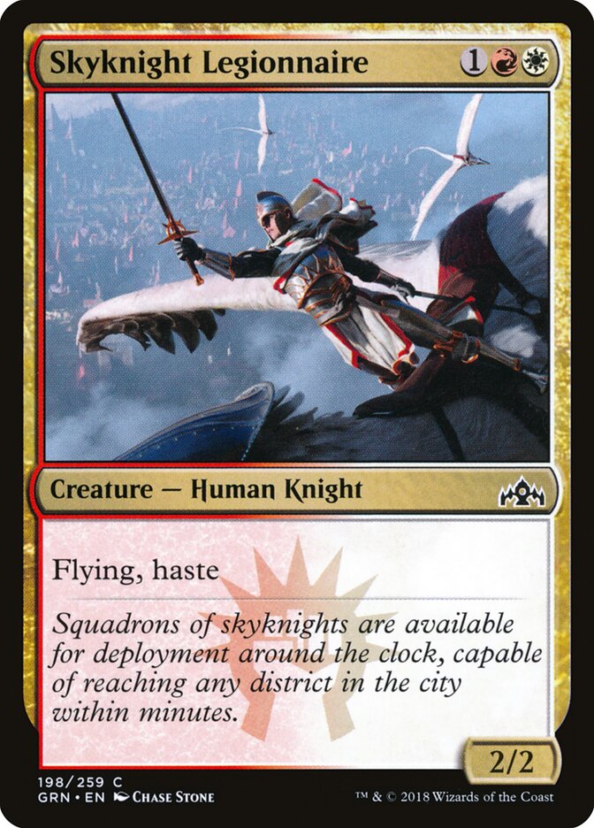 Skyknight Legionnaire · Guilds of Ravnica (GRN) #198