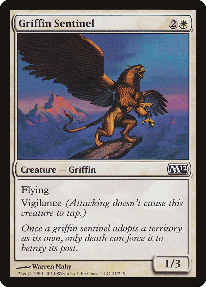 Griffin Sentinel · Magic 2012 (M12) #21