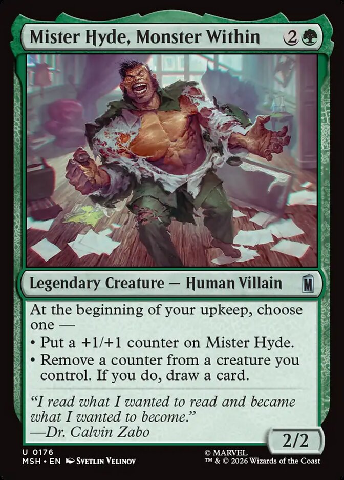 Mister Hyde, Monster Within · Marvel Super Heroes (MSH) #176
