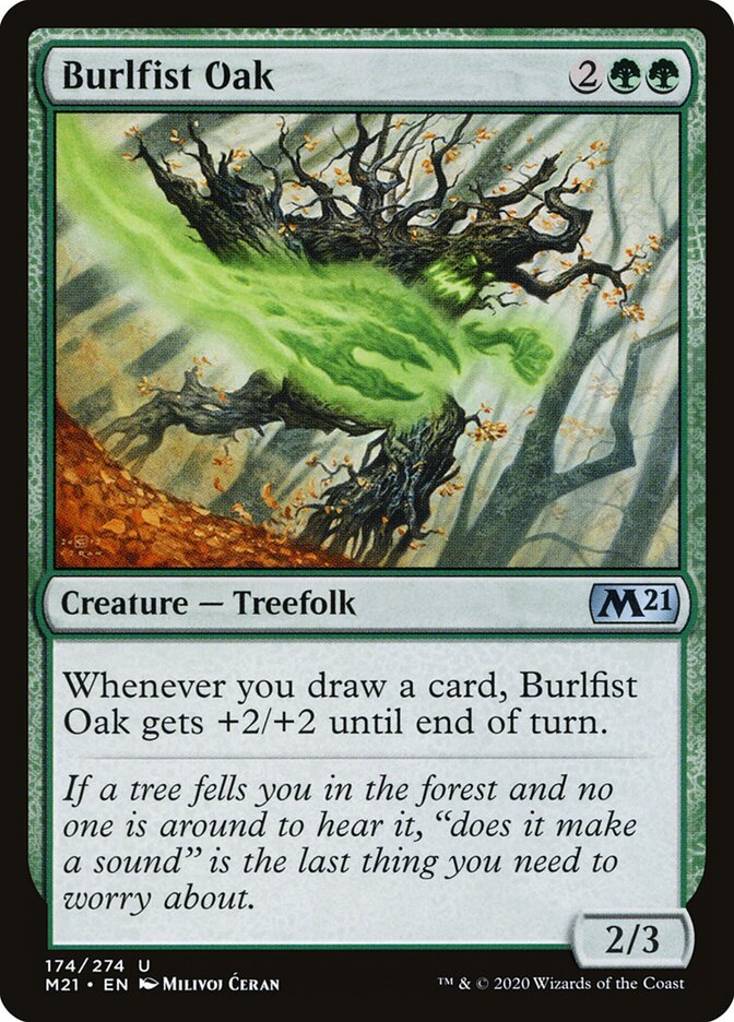 Burlfist Oak · Core Set 2021 (M21) #174