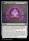 Visage of Dread // Dread Osseosaur · The Lost Caverns of Ixalan (LCI) #129